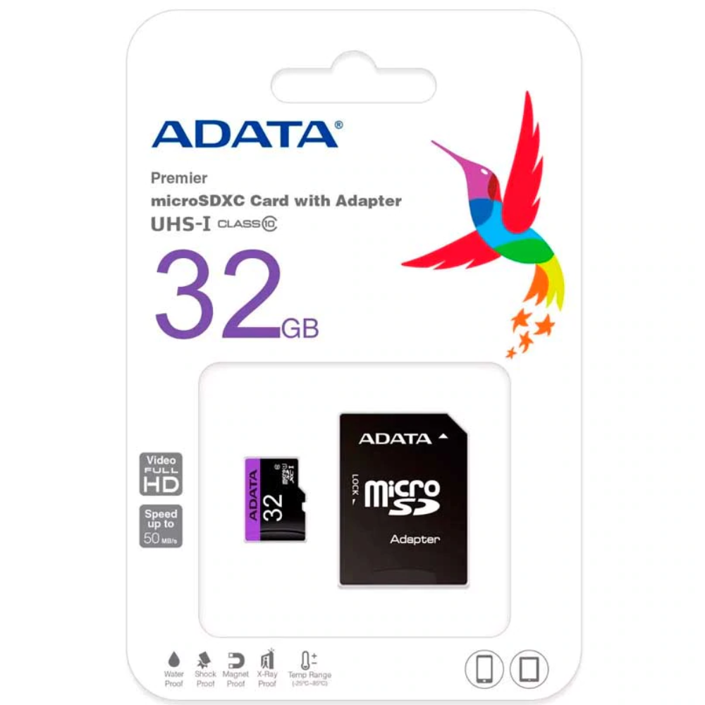 MEMORIA ADATA MICRO SDHC 32GB CLASS10