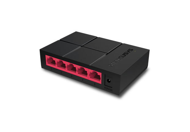 SWITCH MERCUSYS 5 PUERTOS 10/100/1000MBPS MS105G DESKTOP