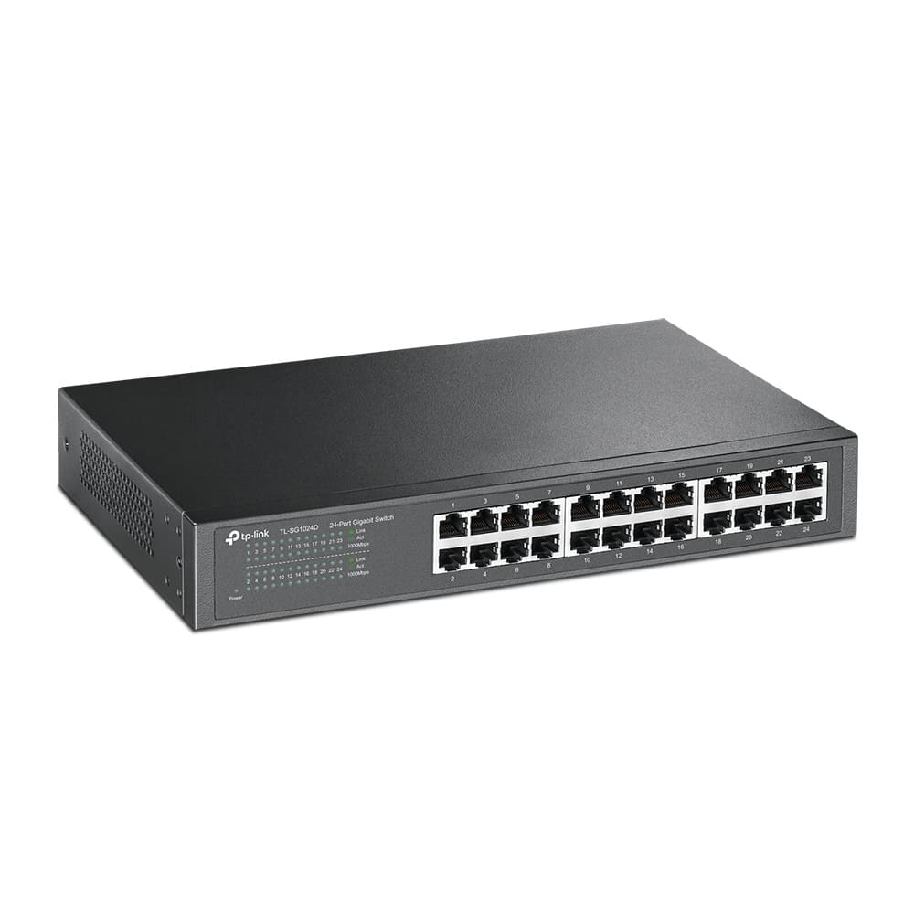 SWITCH TP-LINK 24 PUERTOS 1000MBPS TL-SG1024D