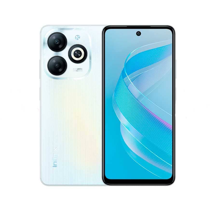Telefono Infinix Smart 8 X6525 ds 6gb (3gb+3gb) 64GB Galaxy White