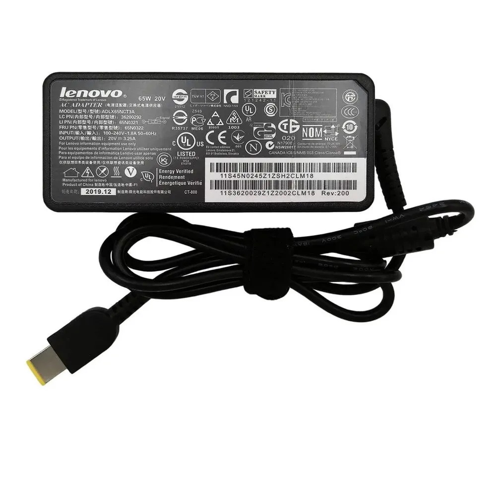 Cargador Lenovo 65w
