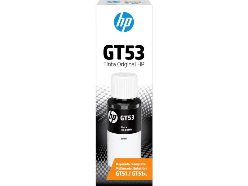 Tinta hp GT53 1vv22al negro