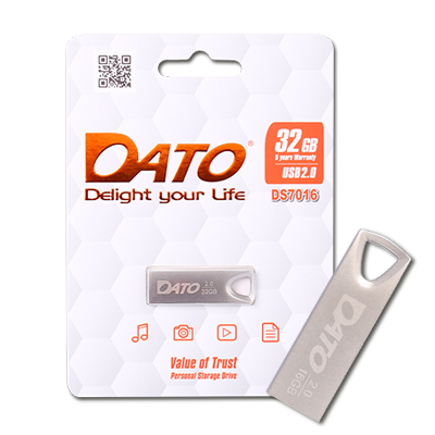 Pendrive dato ds7016 metal 32gb usb 2.0 ds7016-32gb