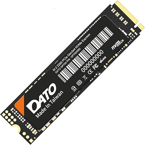 Disco duro solido ssd nt dato pcie 3x4 512gb M2 nvme dp700ssd-512gb