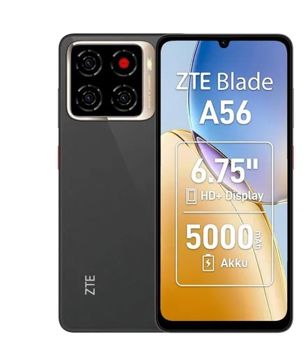Telefono Zte Blade A56 Z2473 ds 12gb (4+8gb) 128gb Negro celestial