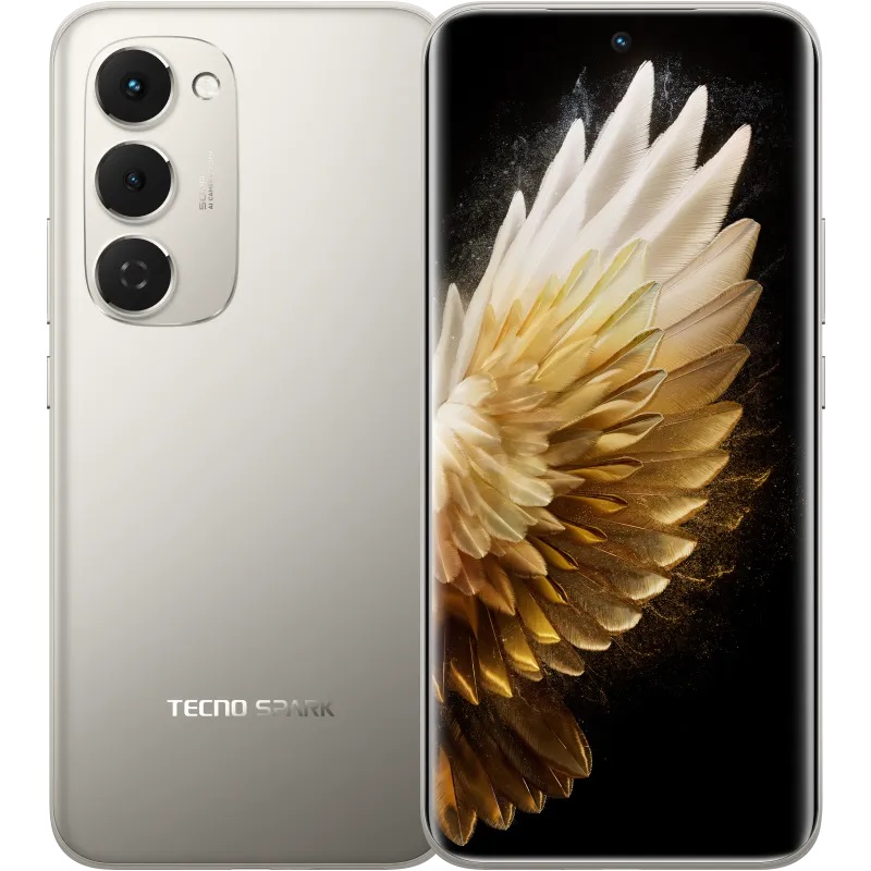 Telefono Tecno Spark 40 Pro+ KM7 ds 16gb (8+8gb) + 256gb Moon Titanium