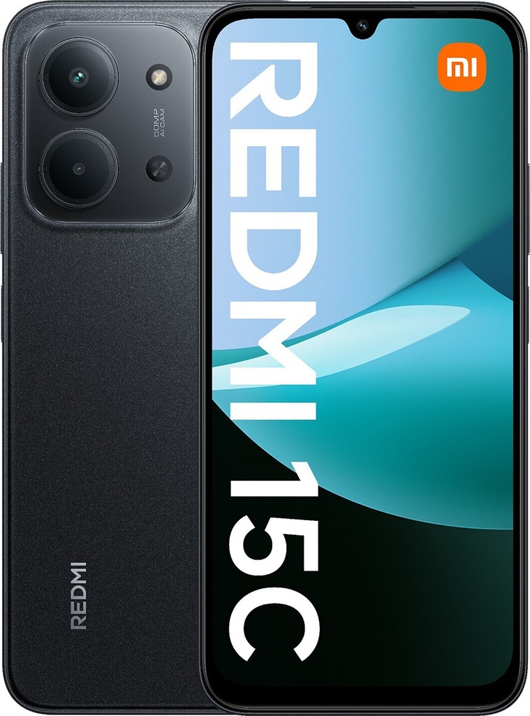 Telefono Xiaomi Redmi 15C 25078RA3EL DS 8gb+256gb midnight black