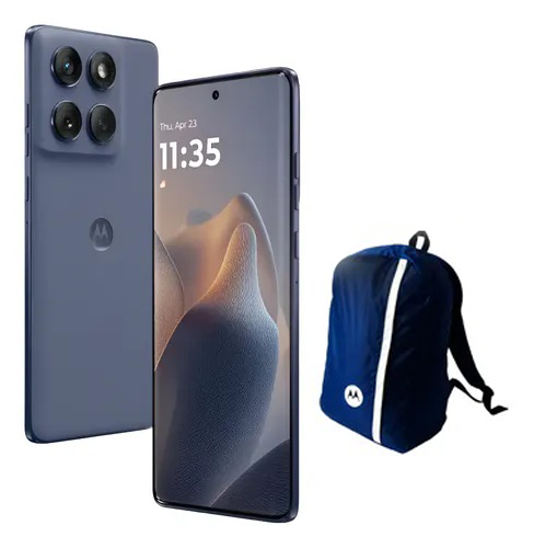 Telefono Motorola Edge 60 Fusion xt 2503-1 ds 8gb+256gb ss Azul + Promocion Mochila 14 Motorola