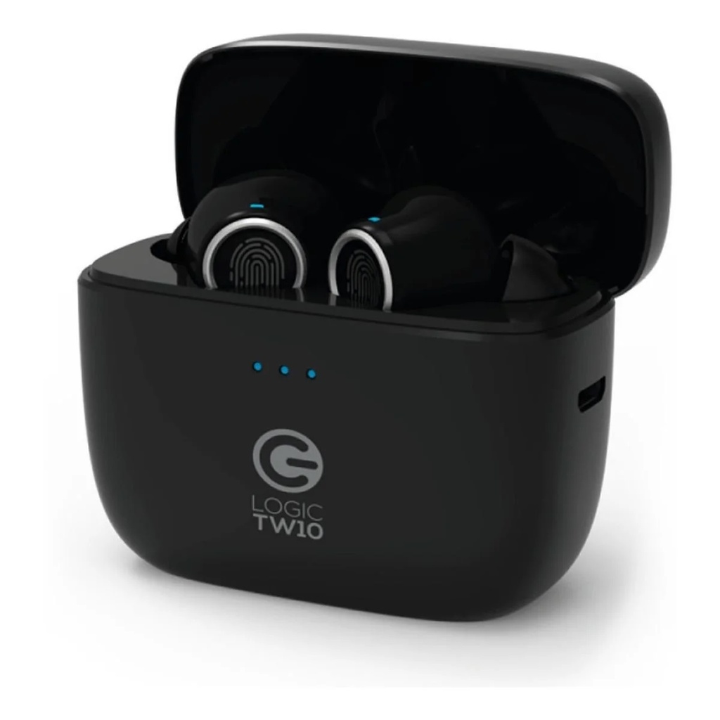 Audifono bluetooth logic tw10 negro