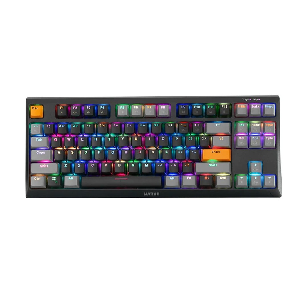Teclado marvo KG980A SP-B wired gaming