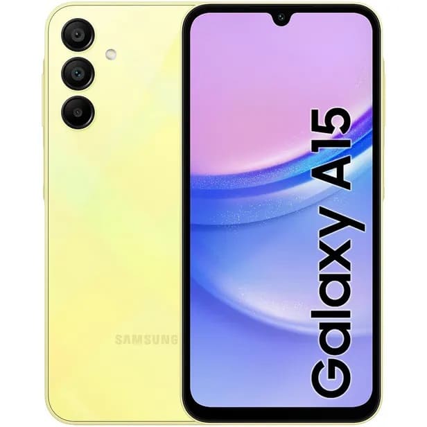 Telefono Samsung Galaxy A15 A155MZYG GTO DS 6GB/128GB yellow