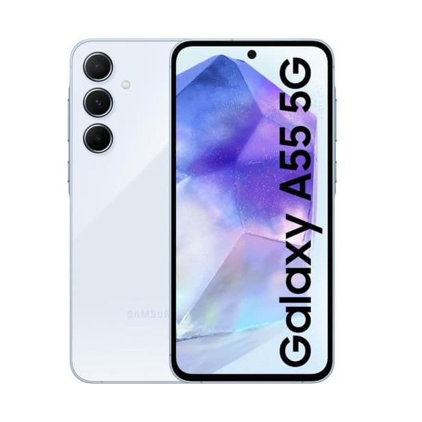 Telefono Samsung Galaxy A55 5G 8GB/256GB A556ELBM DS Awesome Ice Blue
