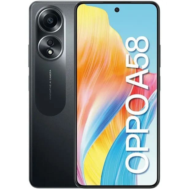 Telefono oppo A58 cph2577 8gb+256gb Glowing Black