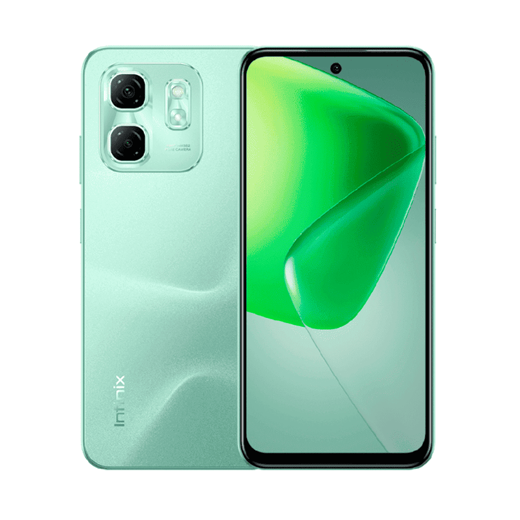 L _  Telefono Infinix  X6882 Hot 50 ds 16gb (8+8gb ) +256gb sage Green