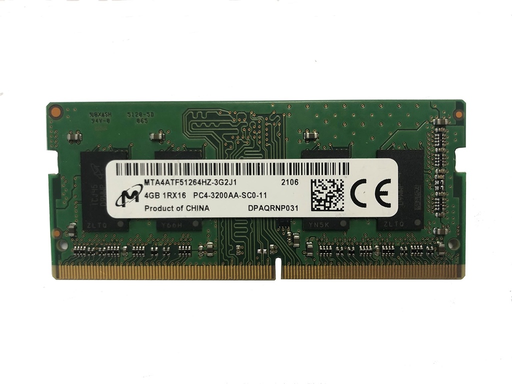 Memoria Micron NT ddr4 4GB 3200