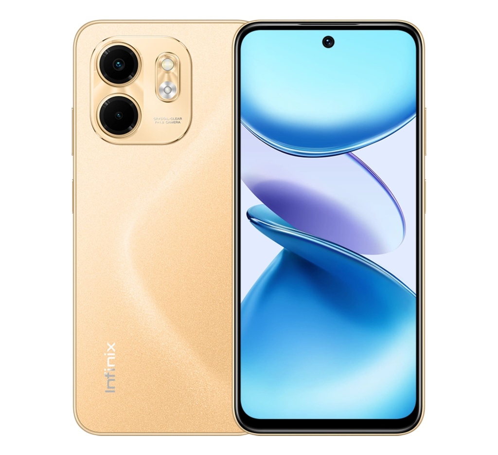 Teléfono Infinix Smart 9 X6532 ds 6gb (3+3gb) +128gb Sandstone Gold