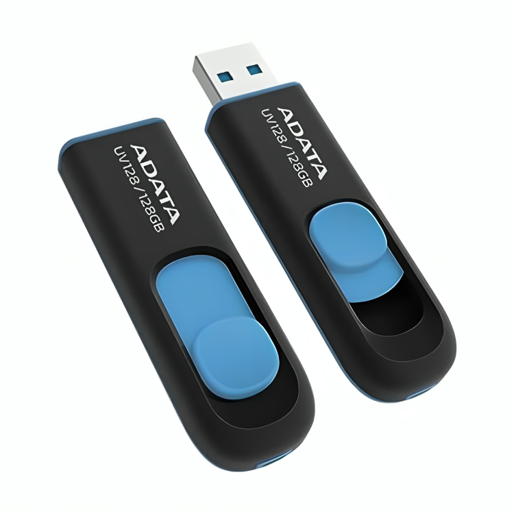 PENDRIVE ADATA UV128 128GB NEGRO/AZUL