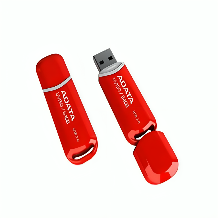 PENDRIVE ADATA UV150 64GB ROJO