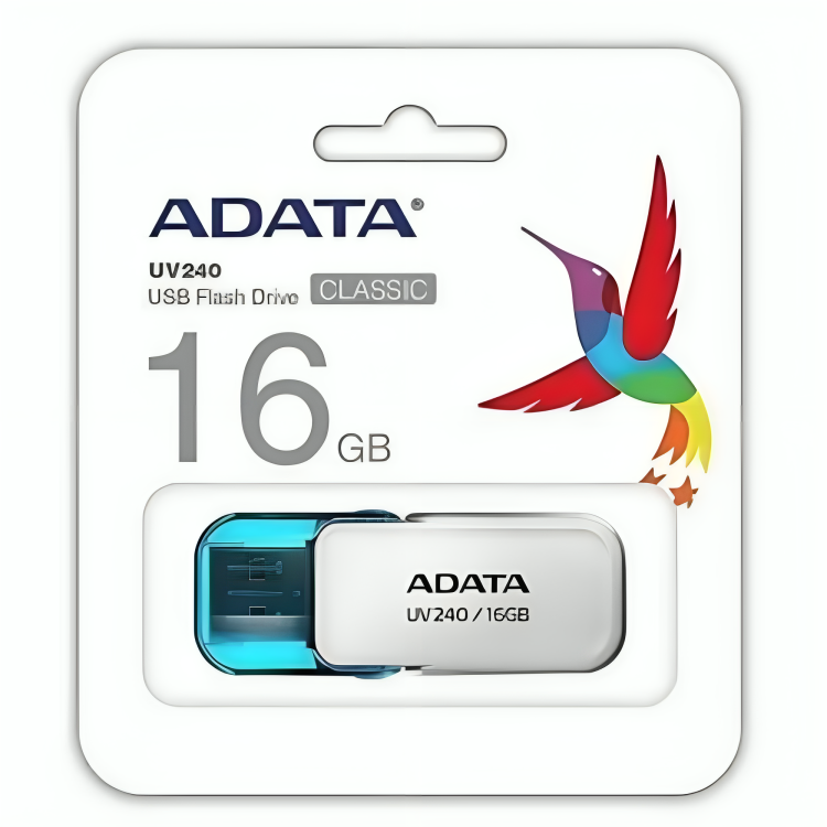 PENDRIVE ADATA UV240 16GB BLANCO