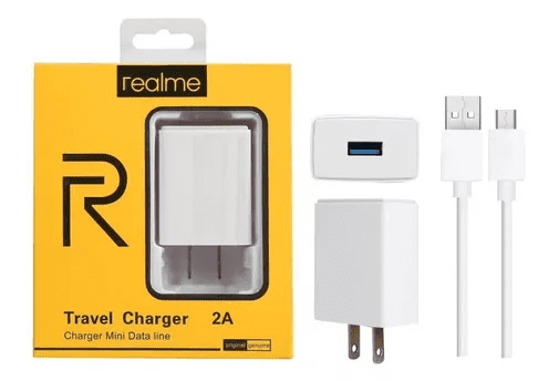 CARGADOR COMPLETO EN CAJA USB V8 KD-CG11240/REALME