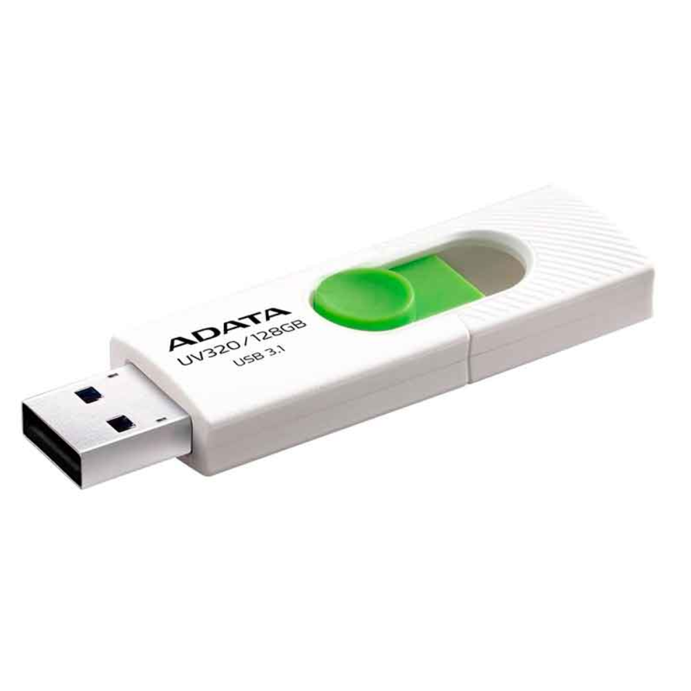 PENDRIVE ADATA UV320 128GB BLANCO/VERDE