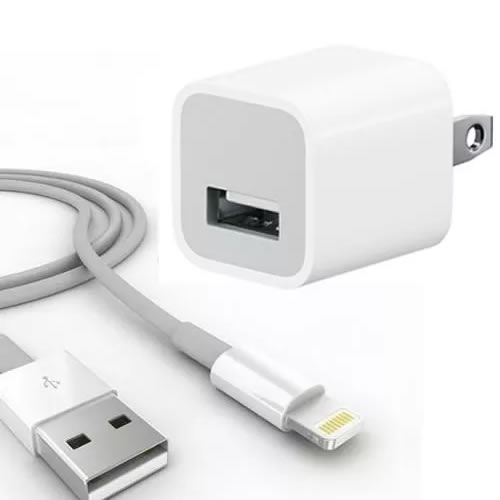 Cargador IPH 7 Cubo+Cable MD814CH/A 5w usb-lightning