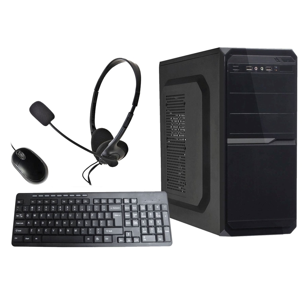 Case combo vantec LP-22 negro/rojo tec/mouse/audifono vantec