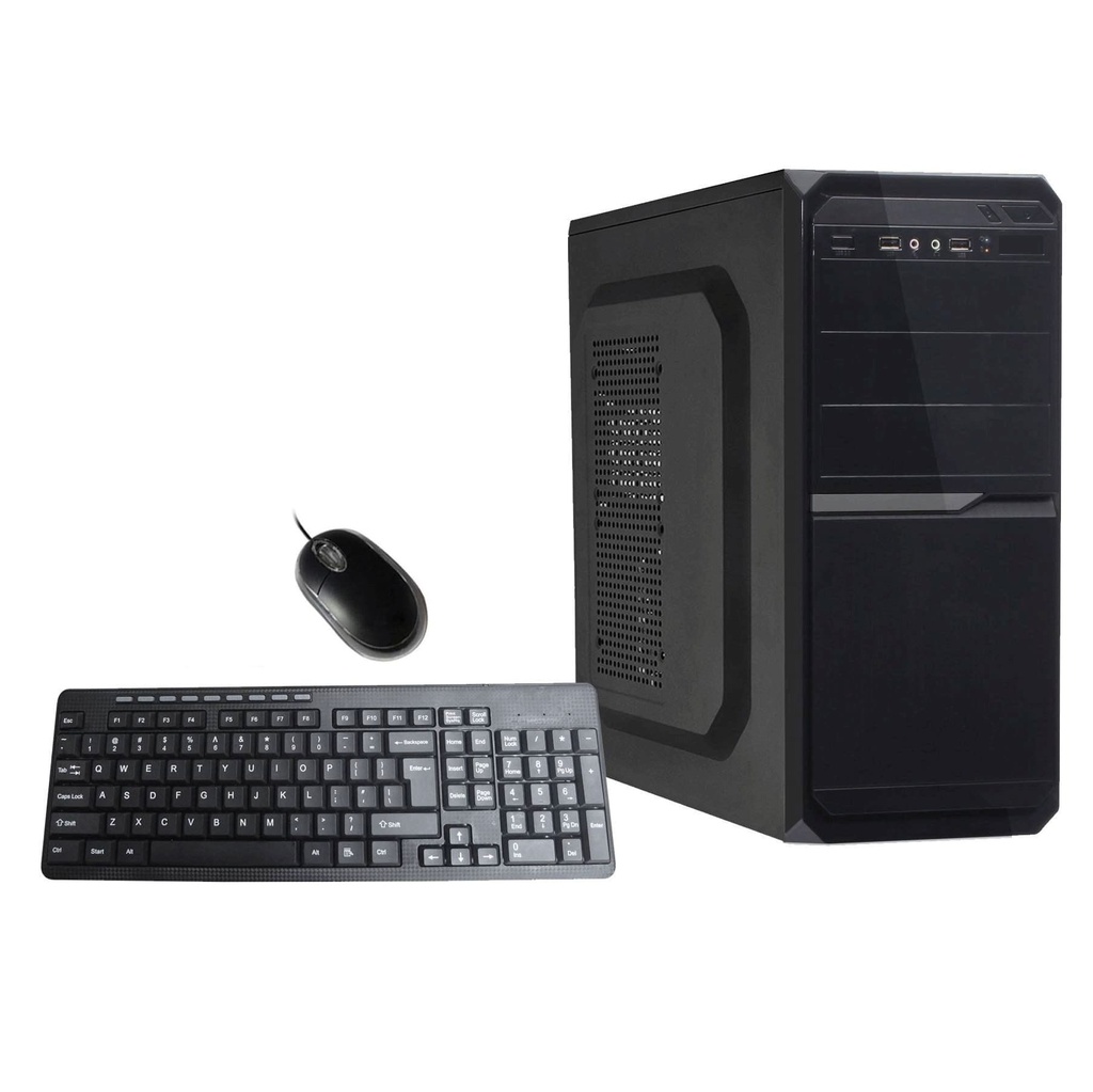 Case combo vantec LP-30 negro  tec/mouse vantec