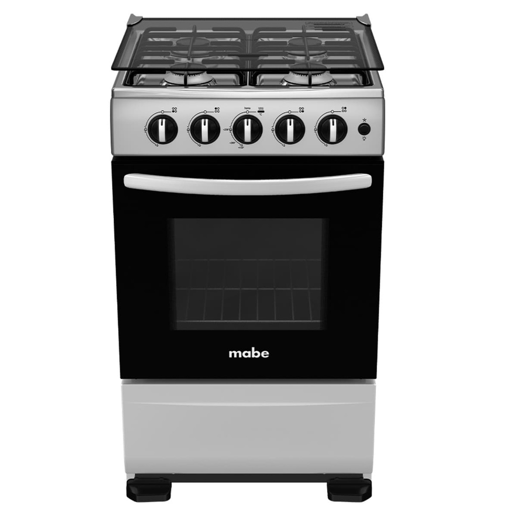 Cocina gas Mabe 20" INOX EM5120SG0