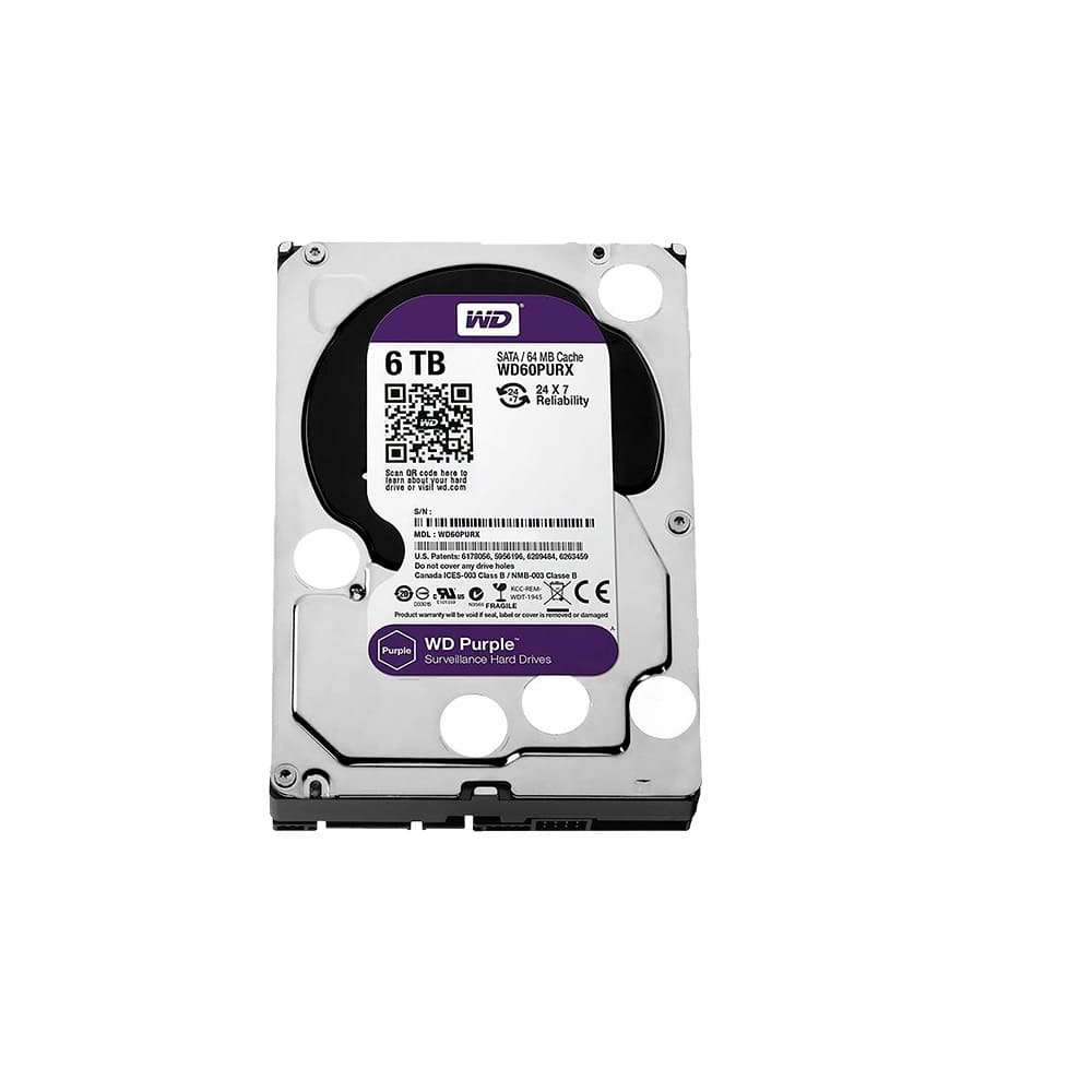 DISCO DURO DAHUA WESTER DIGITAL 6TB WD60EVRX