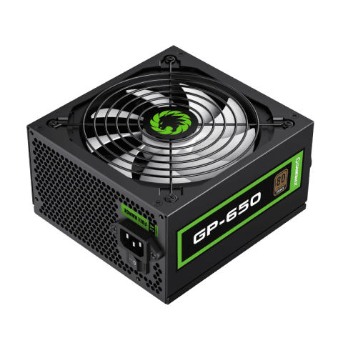 FUENTE DE PODER GAMEMAX GP-650 80P APFC 650W/100-240V NEGRO