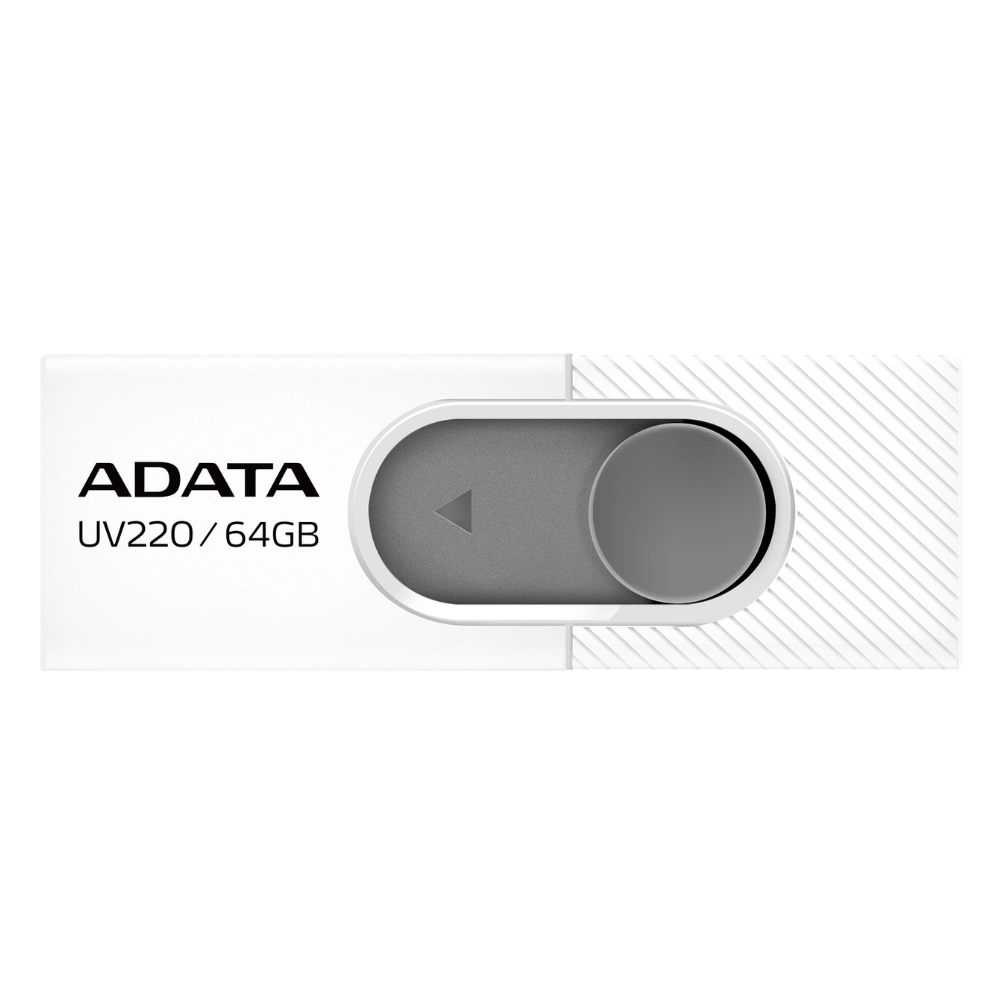 Pendrive ADATA UV220 64GB Blanco/Gris