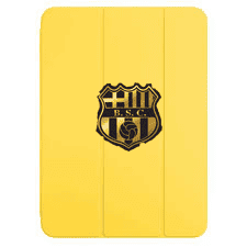 PROTECTOR P/TABLET T1000 BARCELONA AMARILLO ESCUDO NEGRO