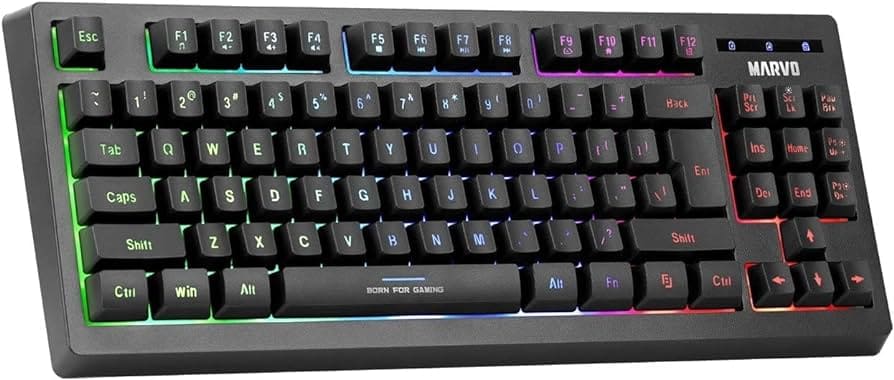 Teclado marvo wired K607