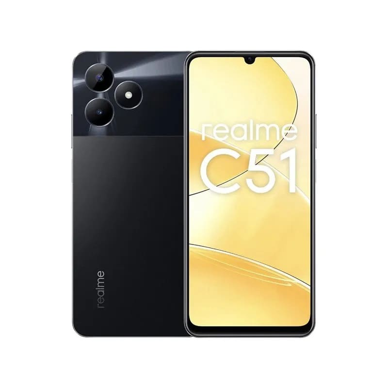 Telefono Realme c51 rmx3830 4gb+128gb negro