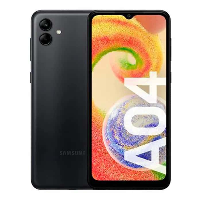 Telefono Samsung Galaxy A04 SMA045MZKH LTE DS 4gb+128GB Negro