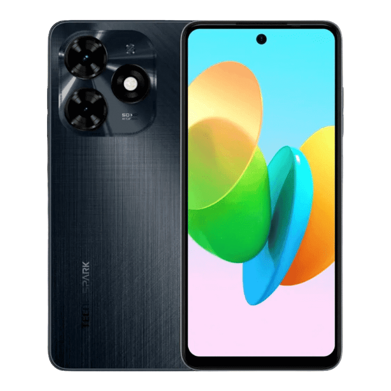 Telefono tecno spark 20c (BG7) DS 8gb(4gb+4gb)+128gb gravity black