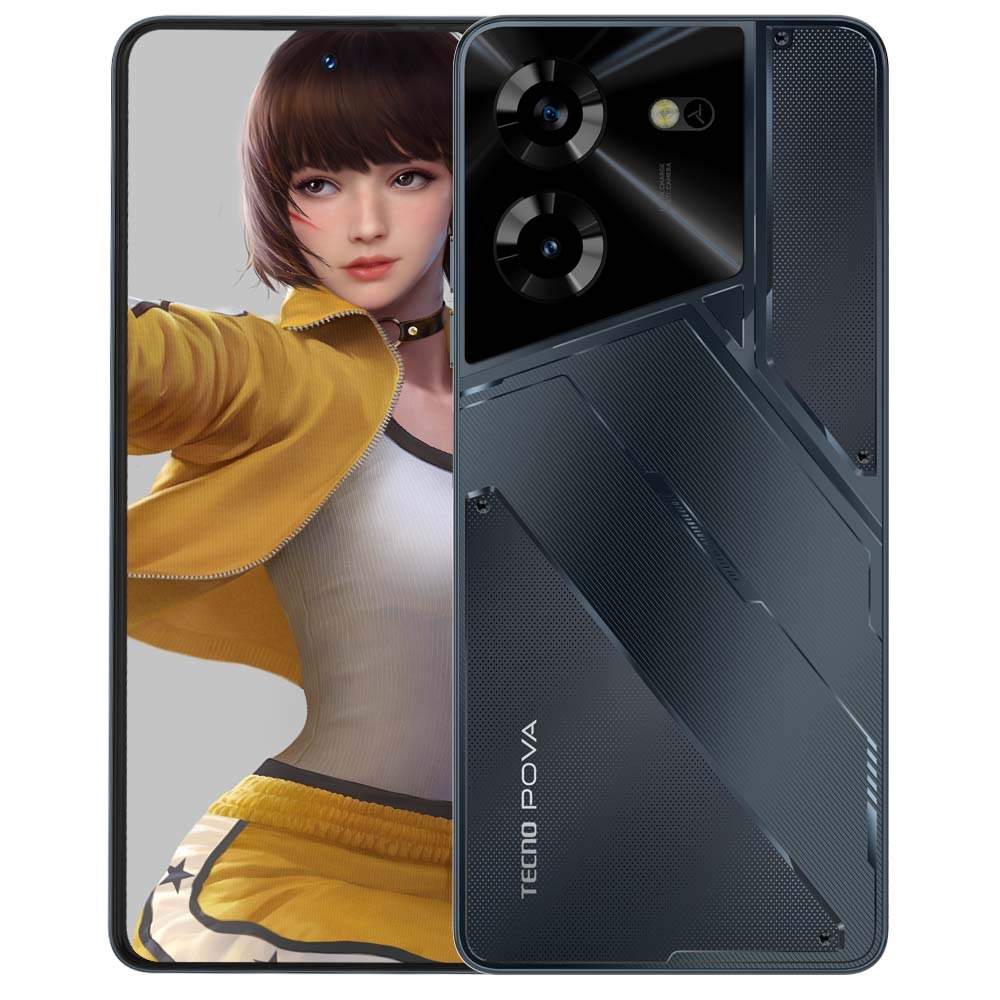 Telefono Tecno Pova 5 (LH7n) 16gb(8gb+8gb)+256gb mercha black