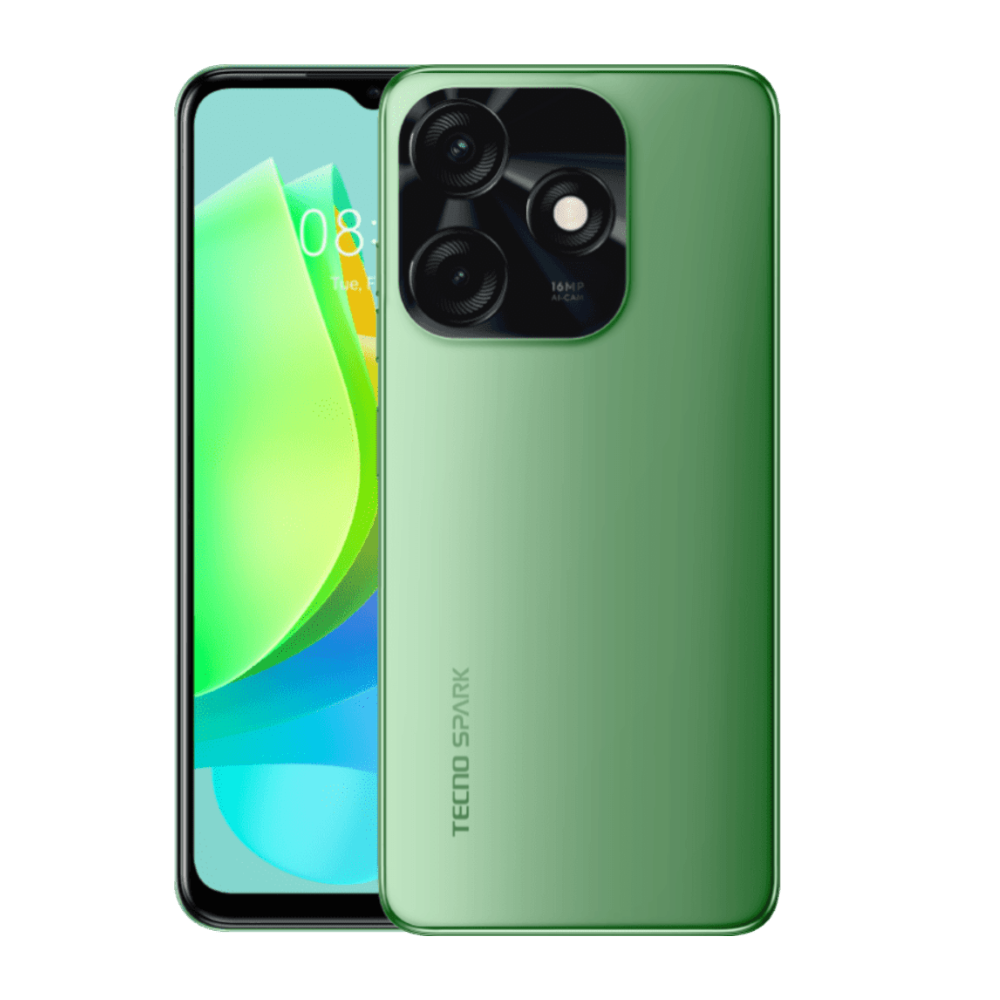 Telefono Tecno Spark 10c ki5k 16gb(8gb+8gb) +128gb  verde