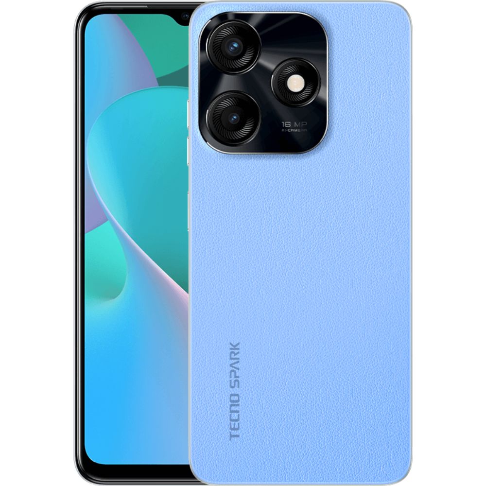 Telefono Tecno Spark 10c ki5k 8gb(4gb+4gb)+128gb magic skin blue