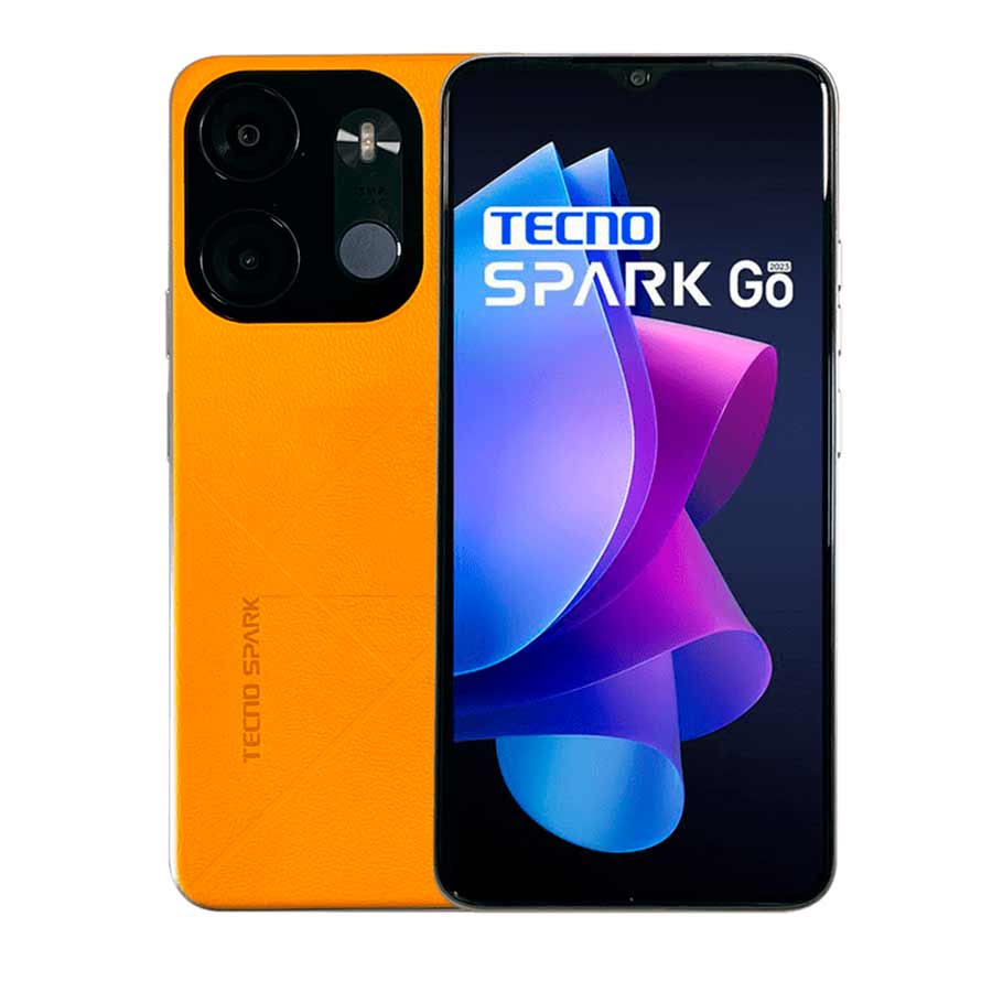 Telefono tecno spark go 2023 (BF7) DS 7gb(4gb+3gb)+64gb naranja