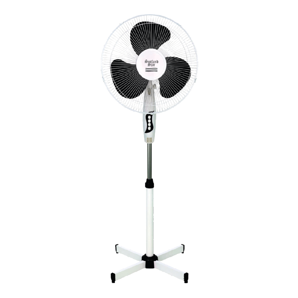 Ventilador De Pedestal 16" Modelo SS-VE74 Blanco