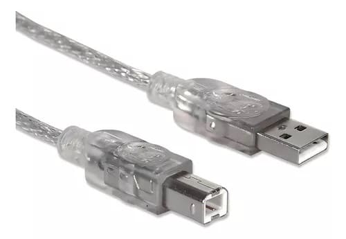 CABLE P/IMPRESORA MANHATTAN USB 2.0 3MTS 340458