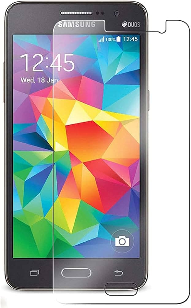 LAMINA PROTECTORA VIDRIO TEMPLADO SAMSUNG GRAND PRIME