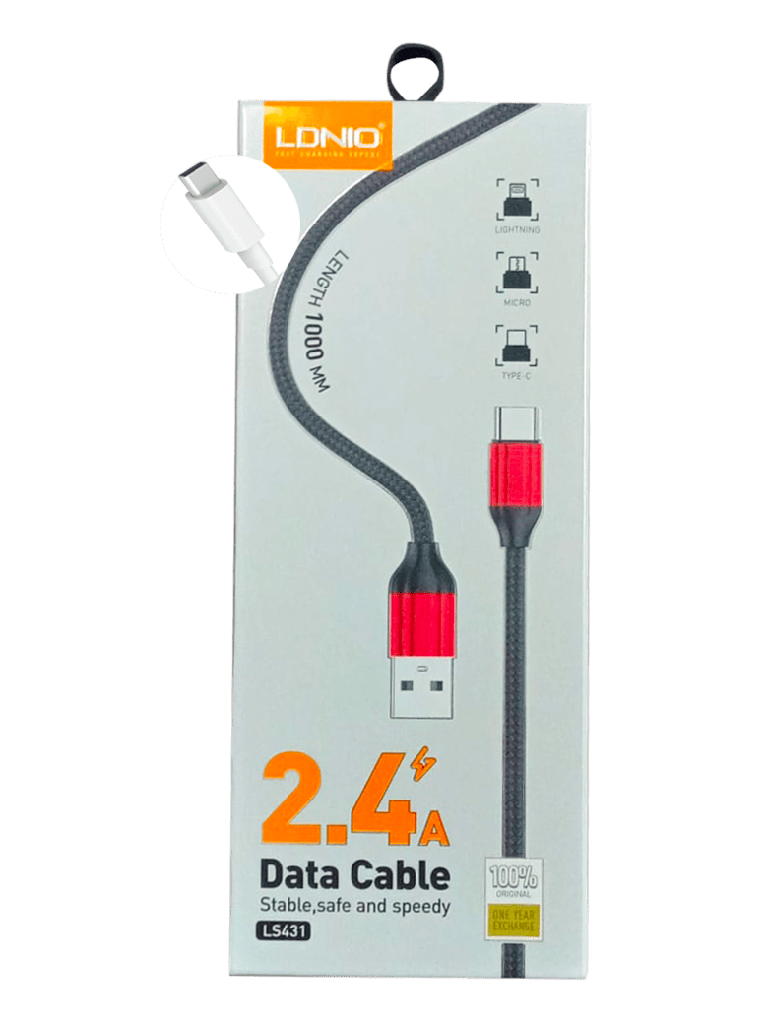 Cable de datos usb LDNIO LS-431 1mt iph