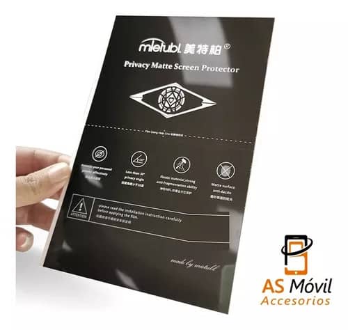 Lamina Hydrogel privacy AAA Coreana 12x18
