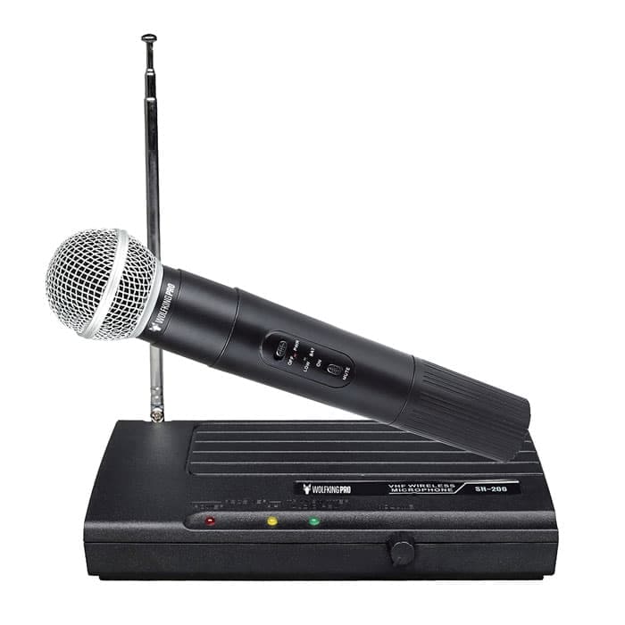 Micrófono SH200 inalámbrico VHF con un solo dispositivo de mano  de 110V RE2401-MF30053