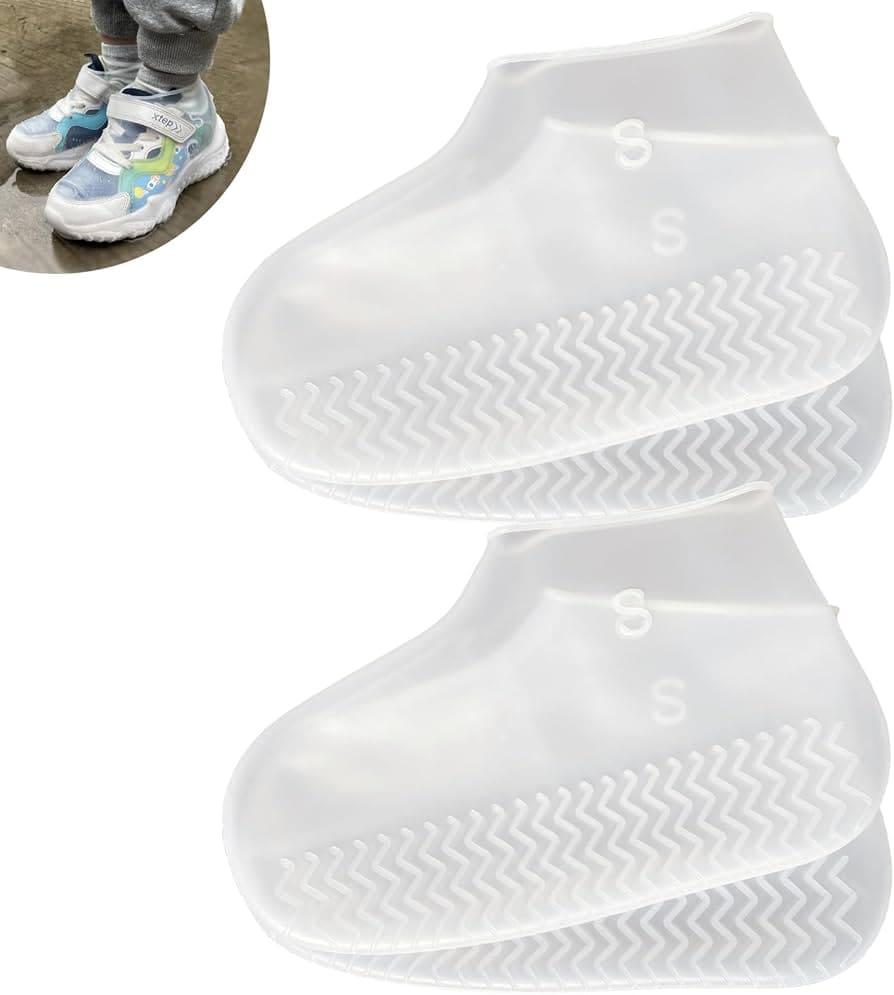 SILICON SHOES COVER TRANSPARENTE TALLA S