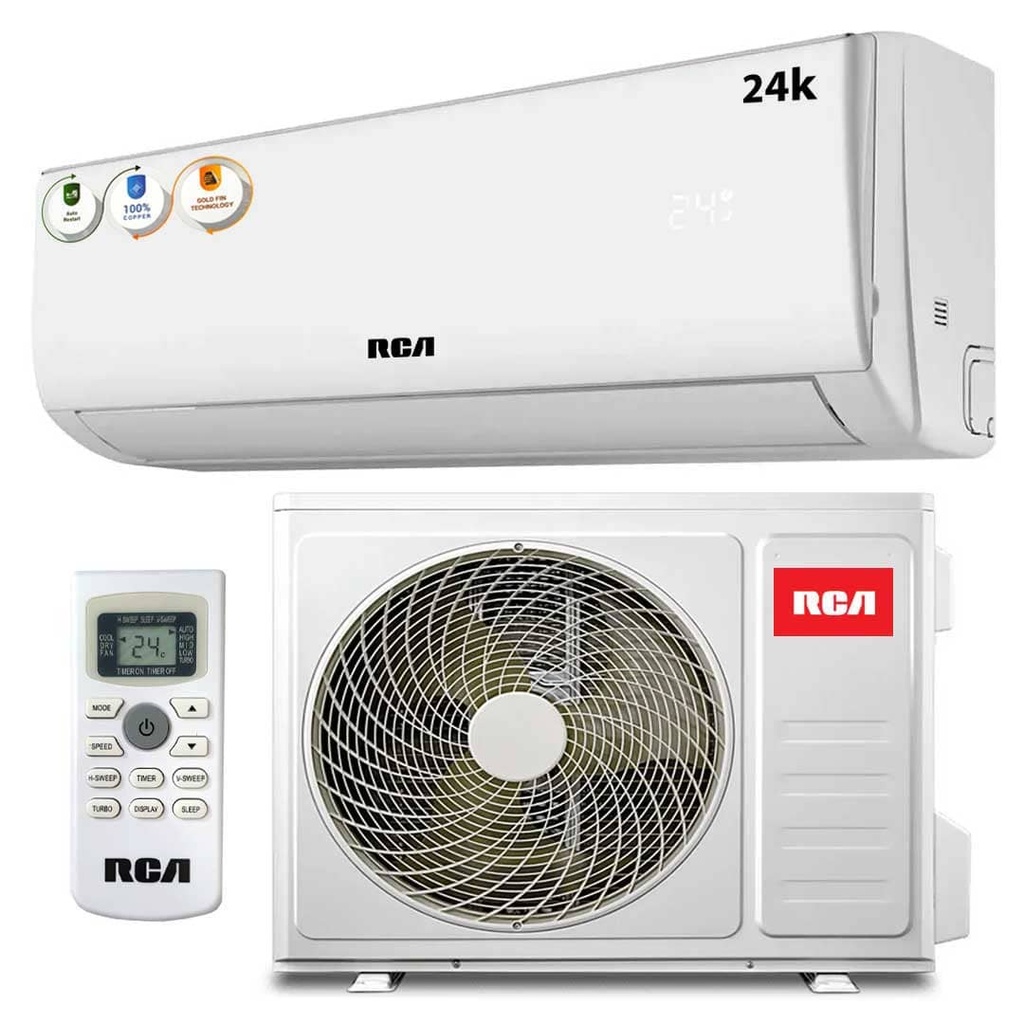 Aire Acondicionado RCA Condensador (24000 BTU) 5RCAA02 rca-24kbtu