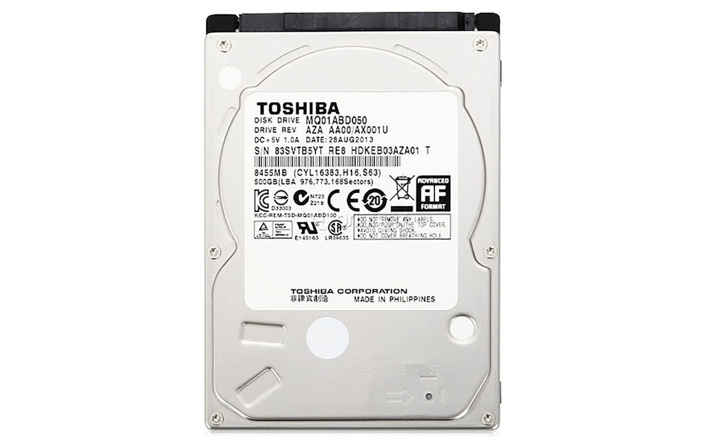 DISCO DURO TOSHIBA NT 500GB  5400RPM MQ01ABD050